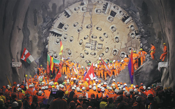 World's longest rail tunnel to open