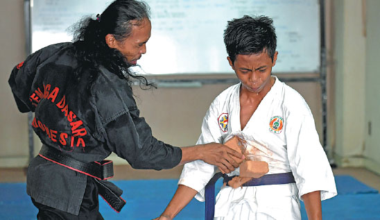 Martial arts plan stride into global spotlight