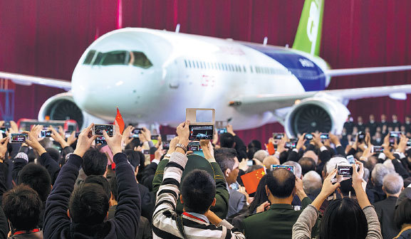 C919 may make maiden flight soon