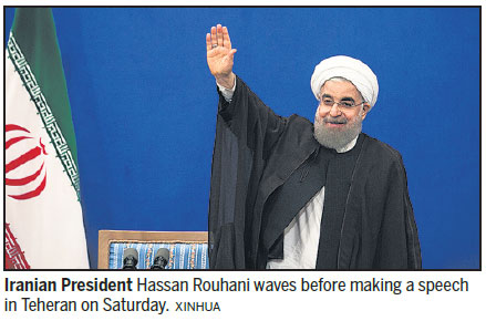 Rouhani vows better international ties