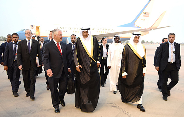 Tillerson in Qatar as leaks spark fresh Gulf tension