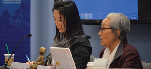 'Comfort women' survivor seeks justice