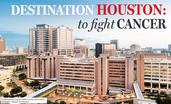 Destination Houston:to fight cancer