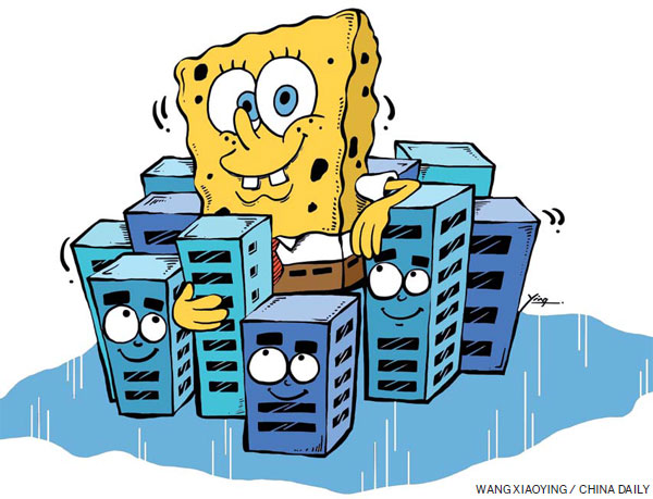 'Sponge city' can soak up water problems