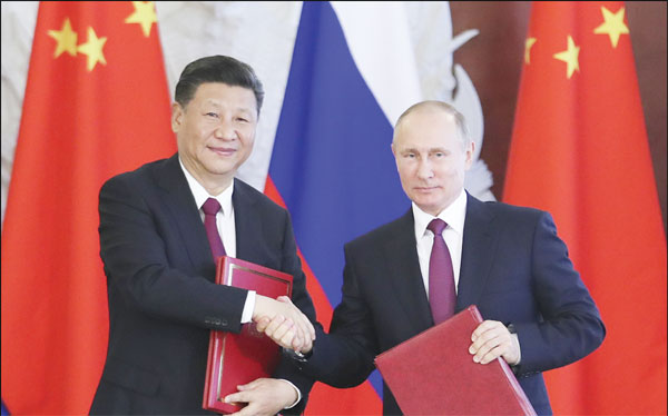 China, Russia to enhance mutual trust