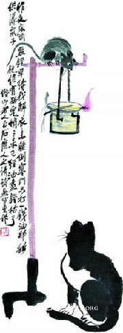 Qi Baishi and his paintings with unique style