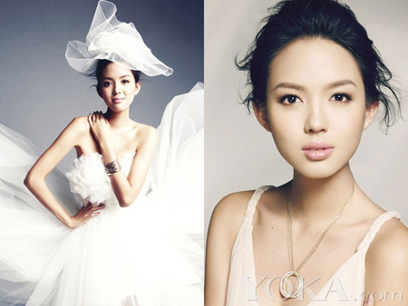 Former Miss World Zhang Zilin graces COSMO Bride Feb issue
