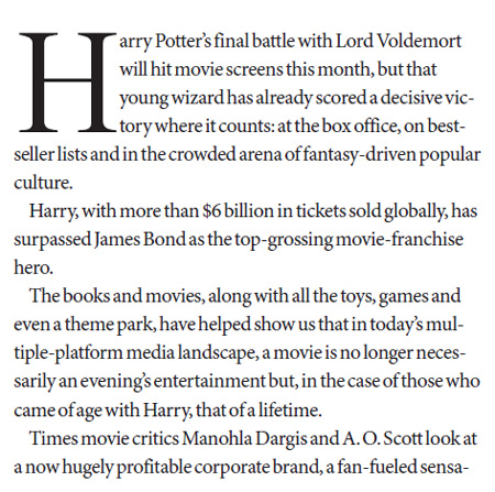 In potter mania, fans own the magic