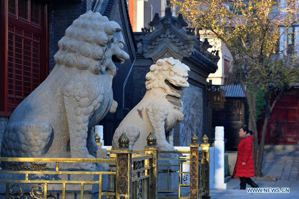 Tianhou Temple in N China's Tianjin completes repair work