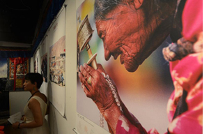 Venezuelan artist holds exhibition in E China