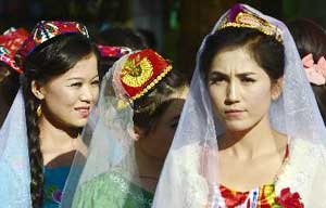 Xinjiang Torghut wedding ceremony