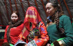 Nepalese Hindu women celebrate Teej festival
