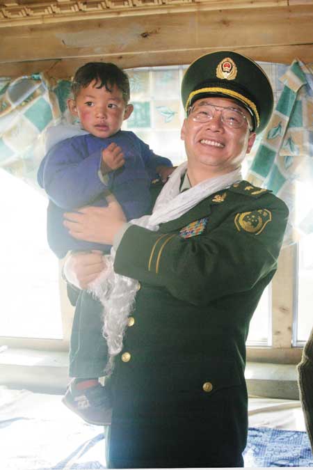 Tibet commander commemorated