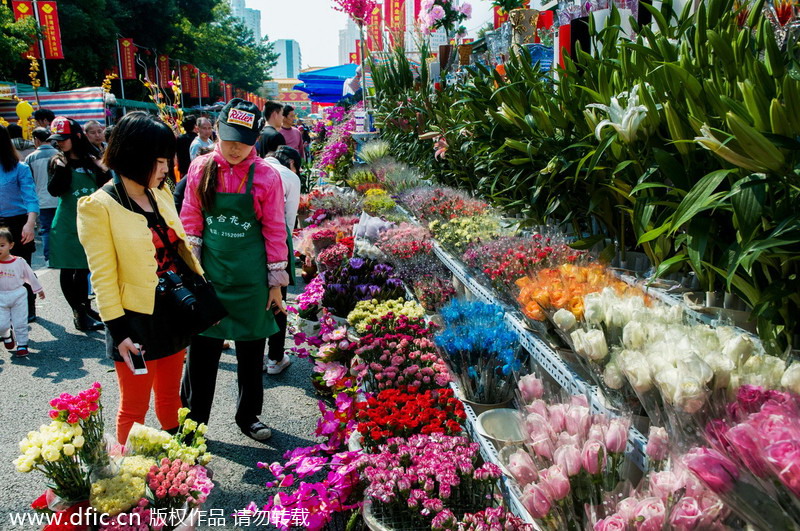 Shenzhen Spring Festival flower fair opens