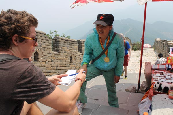 Vendors face change at Great Wall