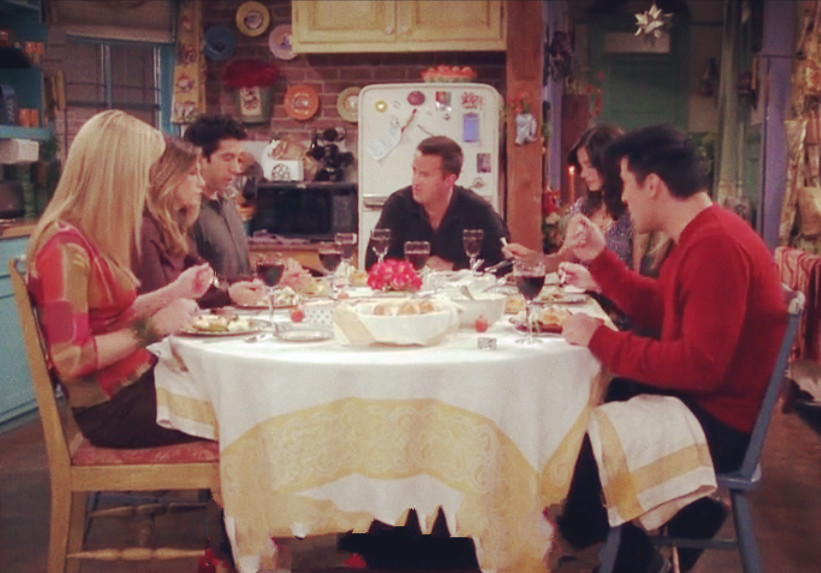 Thanksgiving Day with friends on ‘Friends’