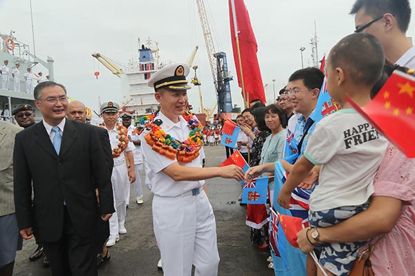 Naval academy goes global at sea