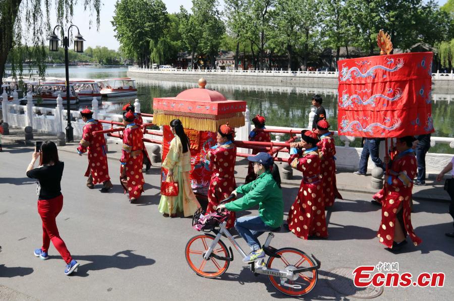 Wedding in traditional way