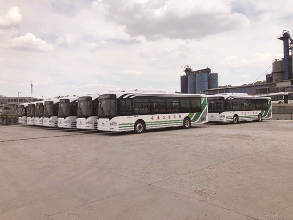 Fleet of fully electric new energy buses to run in Changchun