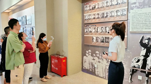Media visits Siping Campaign Memorial Hall