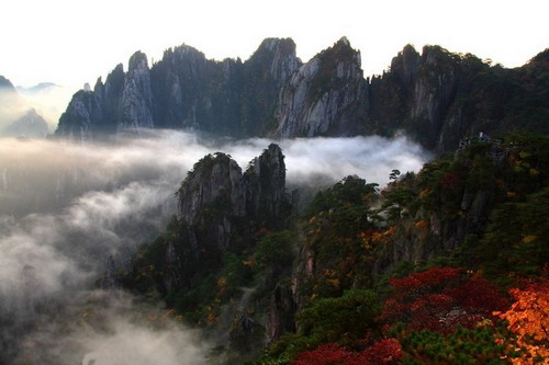 Places to appreciate red leaves this Oct in Anhui