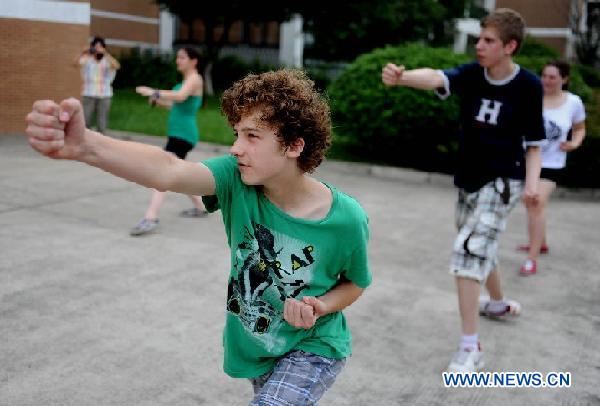 German students experience Chinese culture during summer camp