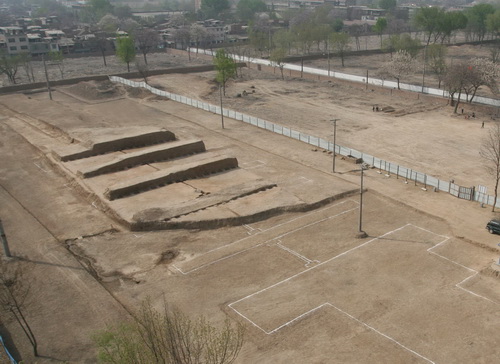 Remains of ancient Tang dynasty