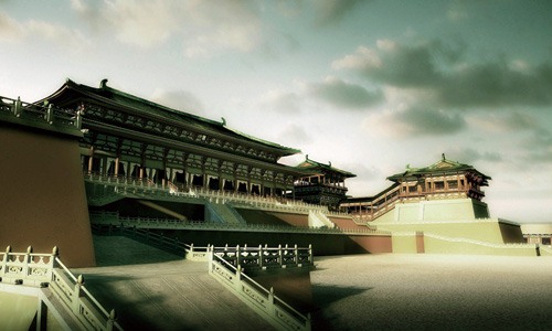 Daming Palace rises again in Xi'an
