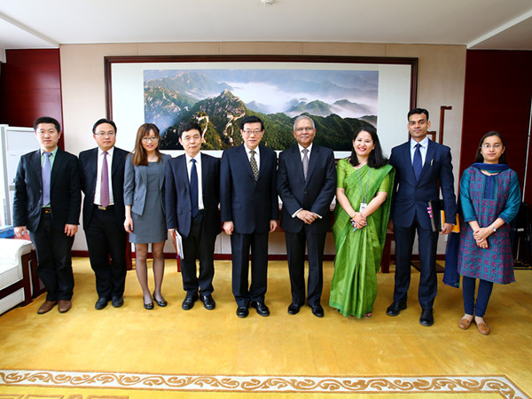 Minister Li Wei meets with Indian ambassador