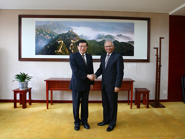 Minister Li Wei meets with Indian ambassador