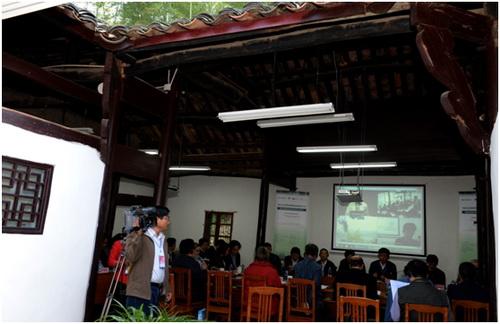 LuAn Declaration released at the Transcontinental Video Conference on Green Growth in a poor Chinese farmer's house