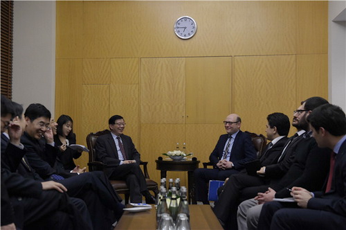 President Li Wei meets with SAM Chairman, SETA General Coordinator