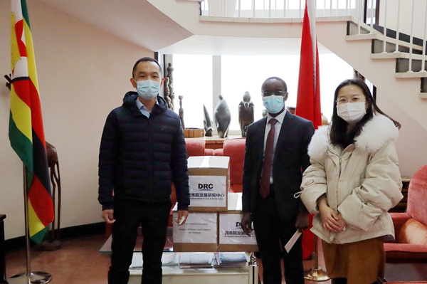 DRC donates masks to international partner agencies affected by COVID-19 pandemic