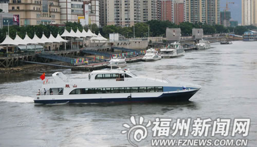 台江旅游码头新添两游艇 “闽江游”步入升级时代