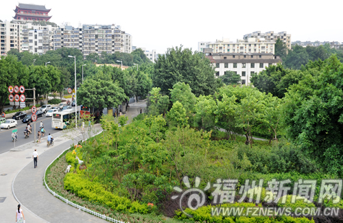 福州加速整治市容环境　华林路景观整治月底竣工