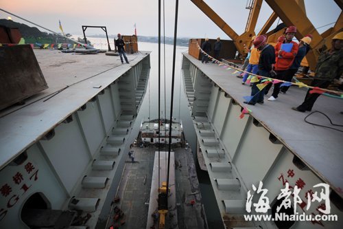 福州淮安大桥主桥正式合龙　三环路力争年底贯通