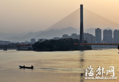 福州江心公园将要重新开放