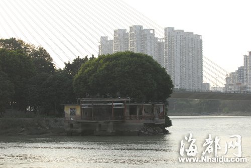 福州江心公园将要重新开放
