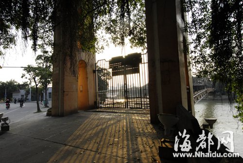 福州江心公园将要重新开放