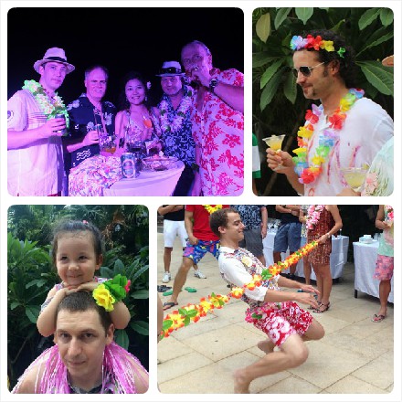 Hawaiian Pool Party held in Xiamen on Aug 30