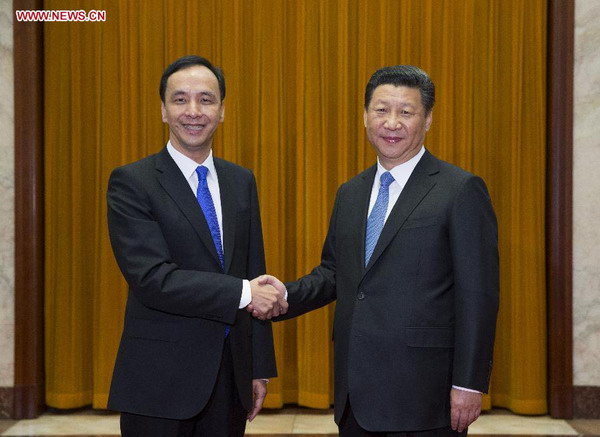 Comment: Xi-Chu meeting oils cross-Strait engine