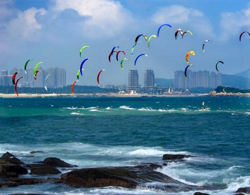 Winning photos from kiteboarding festival announced