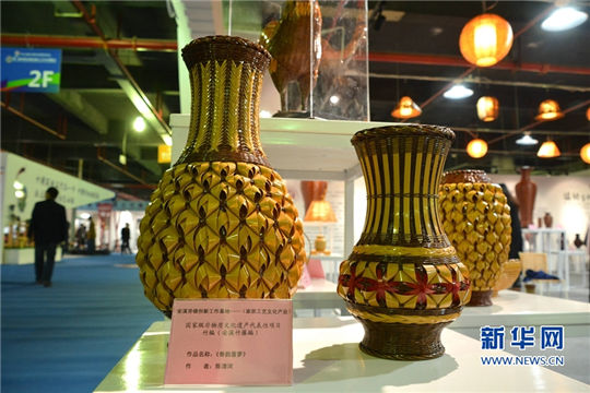Household crafts expo underway in SE China renowned tea production area