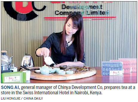 Chinese tea goes to Kenya as entrepreneur seeks perfection