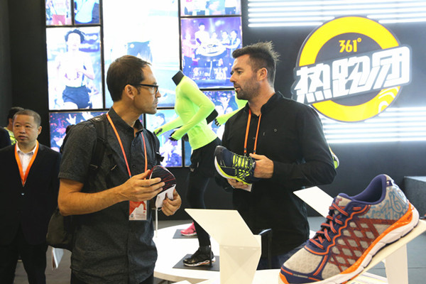 Manufacturers put their best foot forward at sports exposition