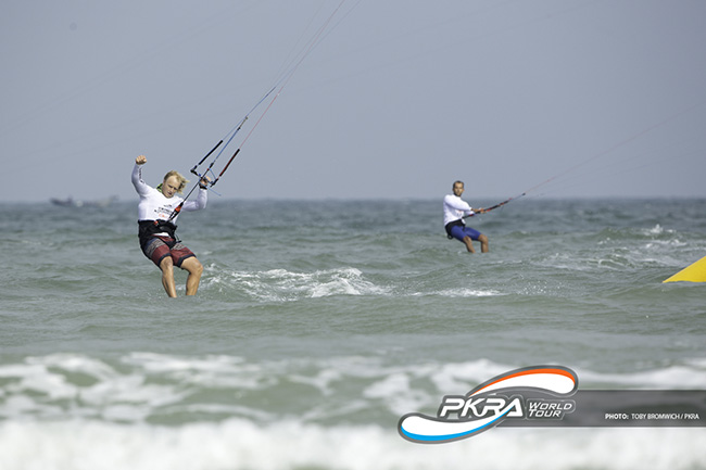 Day 2 -Lake (US) and Roose (NL) Lead the Slalom
