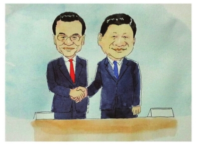 Pingtan teacher draws cartoons for President Xi