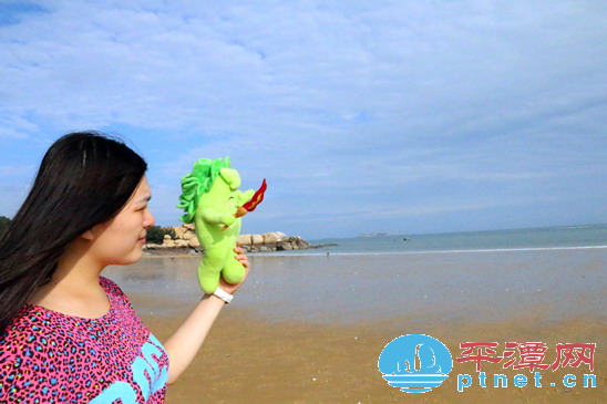 NYG mascot tours Pingtan