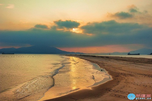 Sandy shores in Pingtan