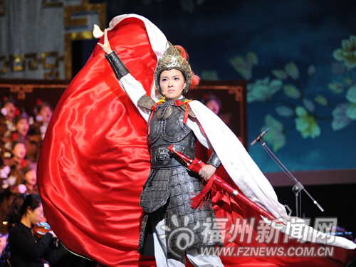 歌剧<木兰诗篇>登陆榕城 二代花木兰惊艳亮相